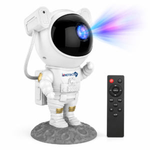Innotech SC Astronaut Star Projector Galaxy Night LED Light with Remote & Timer,Kids Room Decor Aesthetic, for Christmas & Birthdays