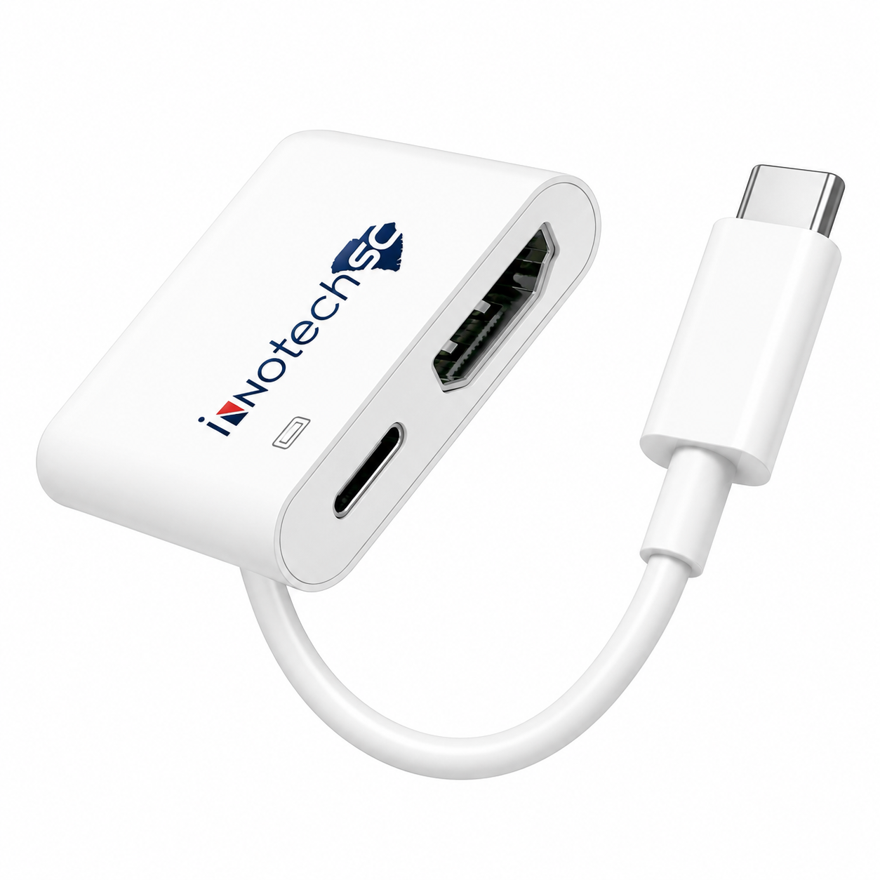 USB C to HDTV Digital AV Adapter( Apple MFI Certified) 1080P HD Video HTV Sync Screen Connector Cable with Charging Port Compatible with iPhone 15 series/Android on HDTV/Projector/Monitor