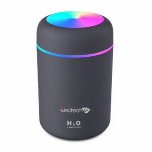 Colorful Cool Mini Humidifier, Rechargeable - USB Personal Desktop Humidifier for Car, Office Room, Bedroom,etc. Auto Shut-Off, 2 Mist Modes, Super Quiet.